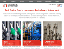 Tablet Screenshot of masstech-international.com